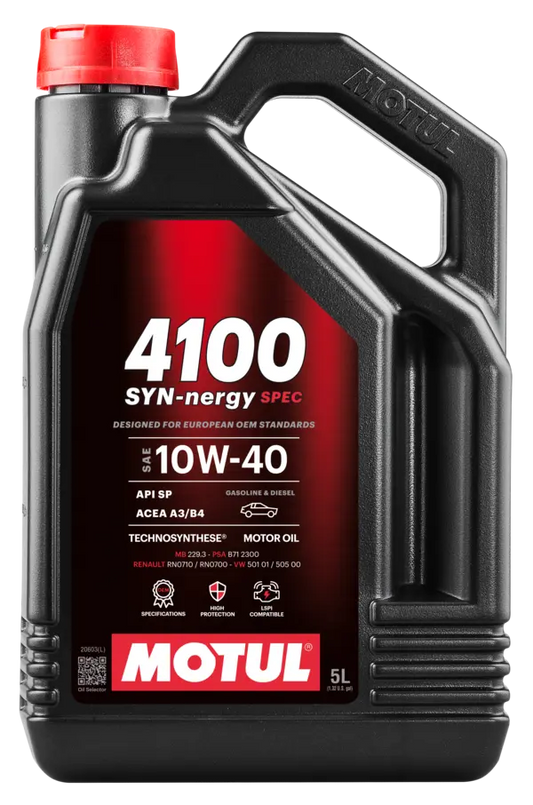HUILE MOTEUR 10W40 MOTUL
